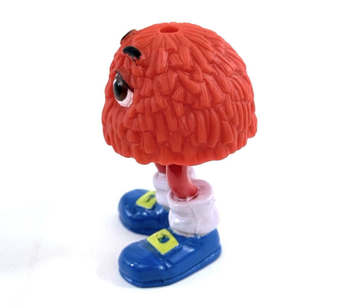 McDonalds 1989 Funny Fry Friends Fry Kids Happy Meal Toys - Red & Yellow