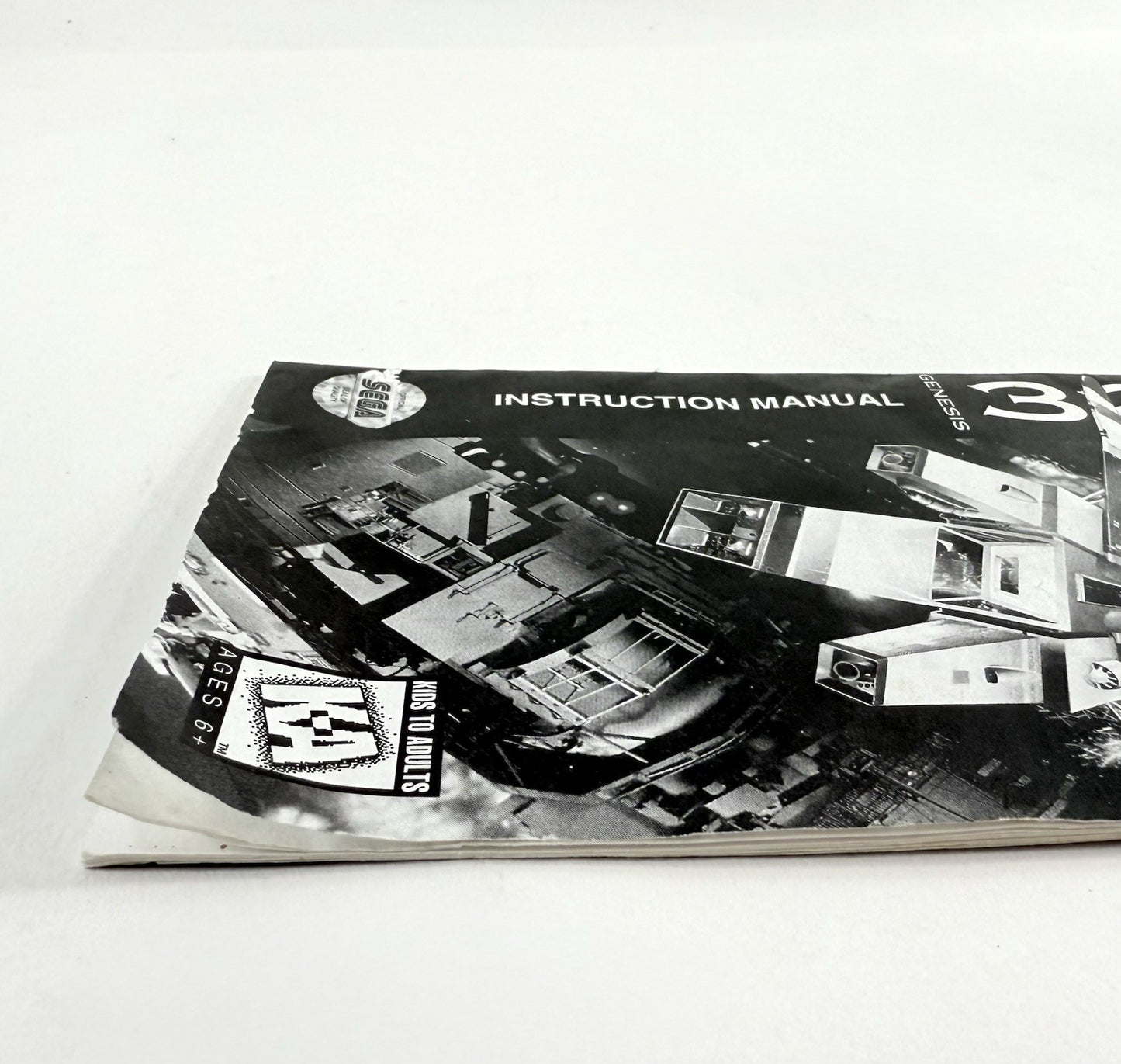 Zaxxon's Motherbase 2000 (Sega Genesis 32X, 1995) Instructional Manual 84512