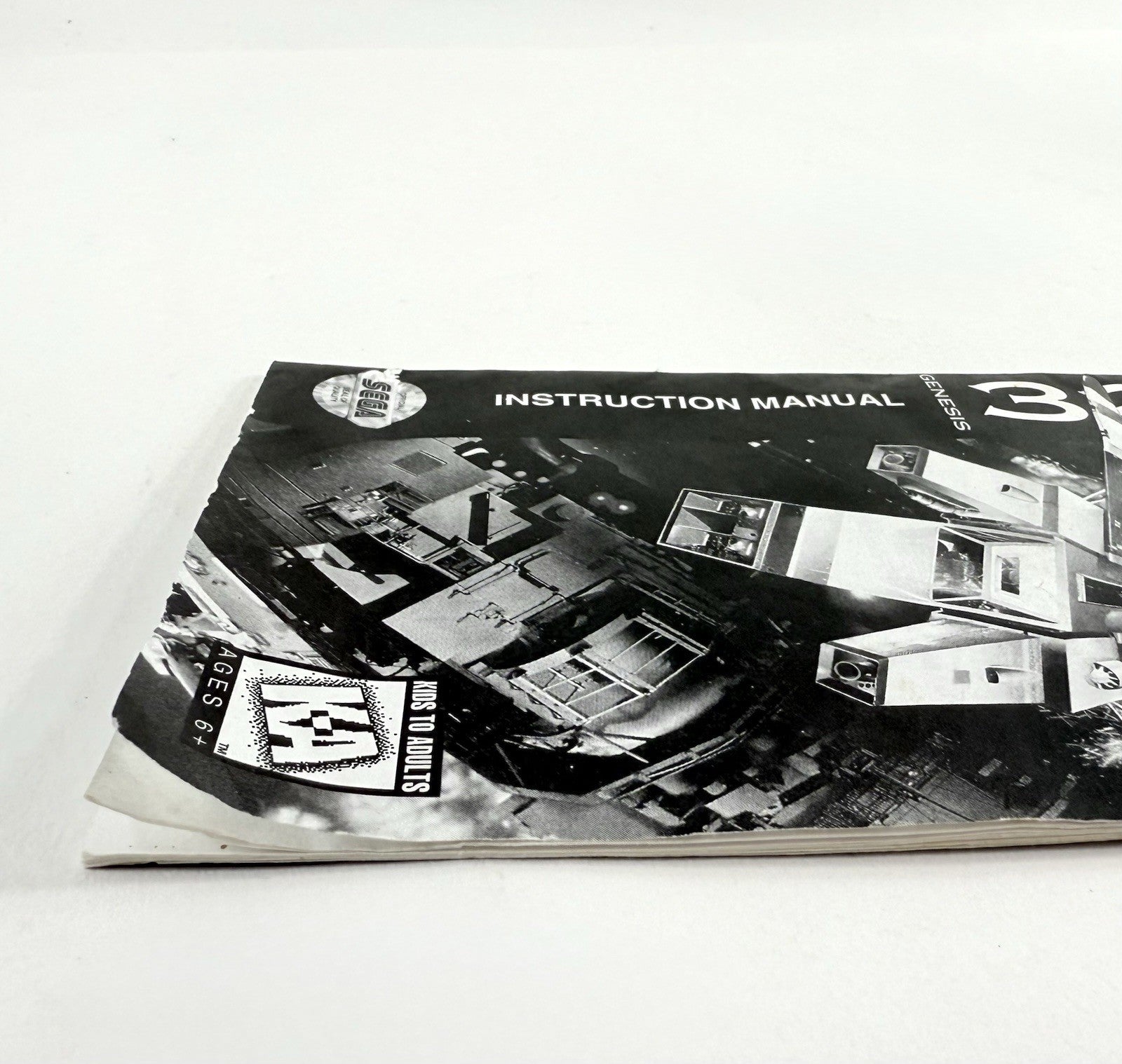 Zaxxon's Motherbase 2000 (Sega Genesis 32X, 1995) Instructional Manual 84512