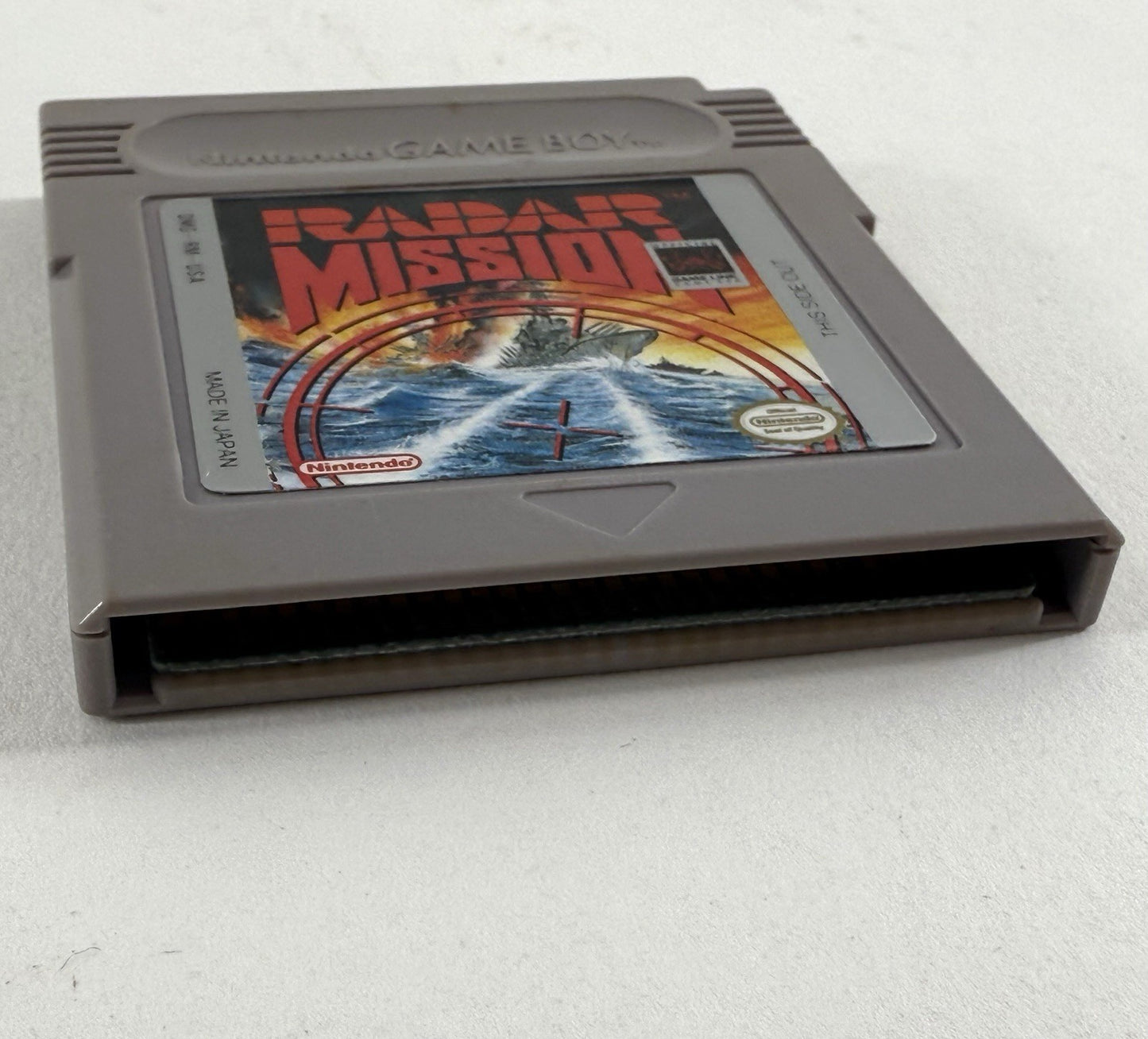 Radar Mission (Nintendo GameBoy, 1990) Game Cartridge - Tested