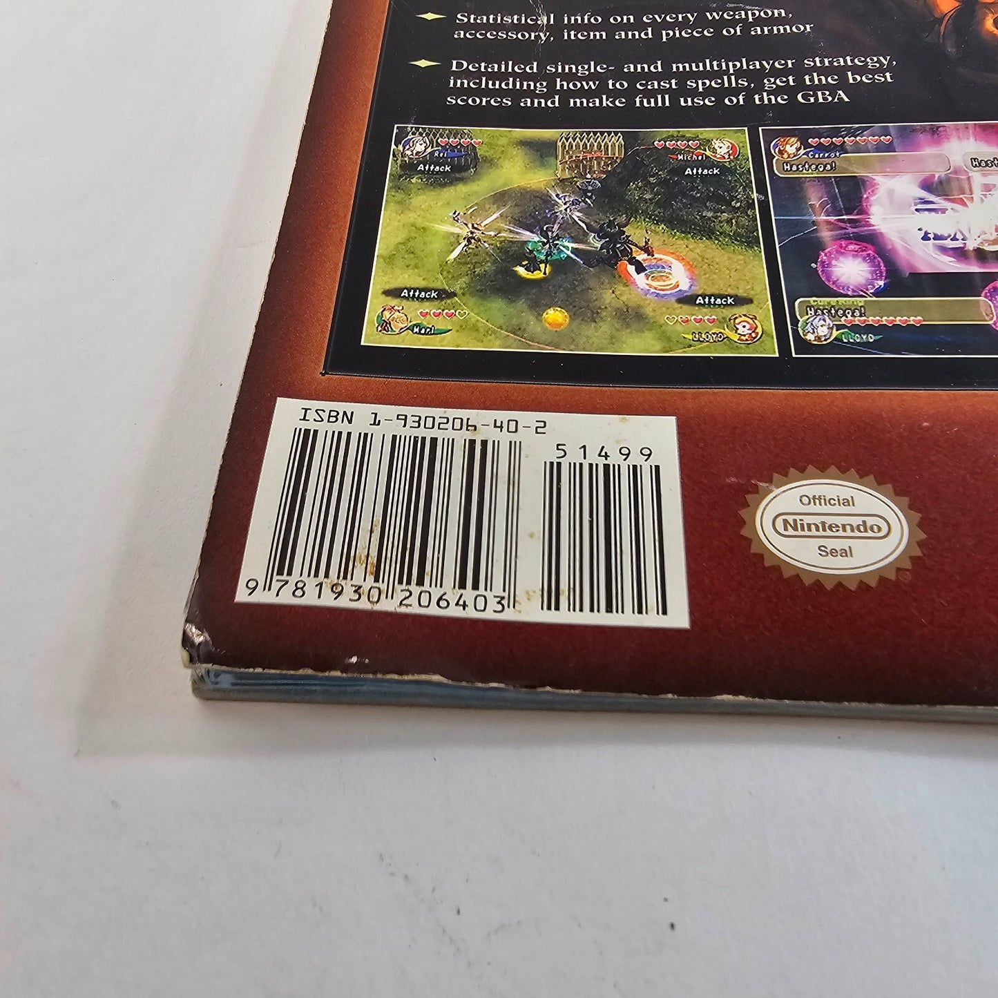 Nintendo Final Fantasy Crystal Chronicles Official Strategy Guide Book Game Cube