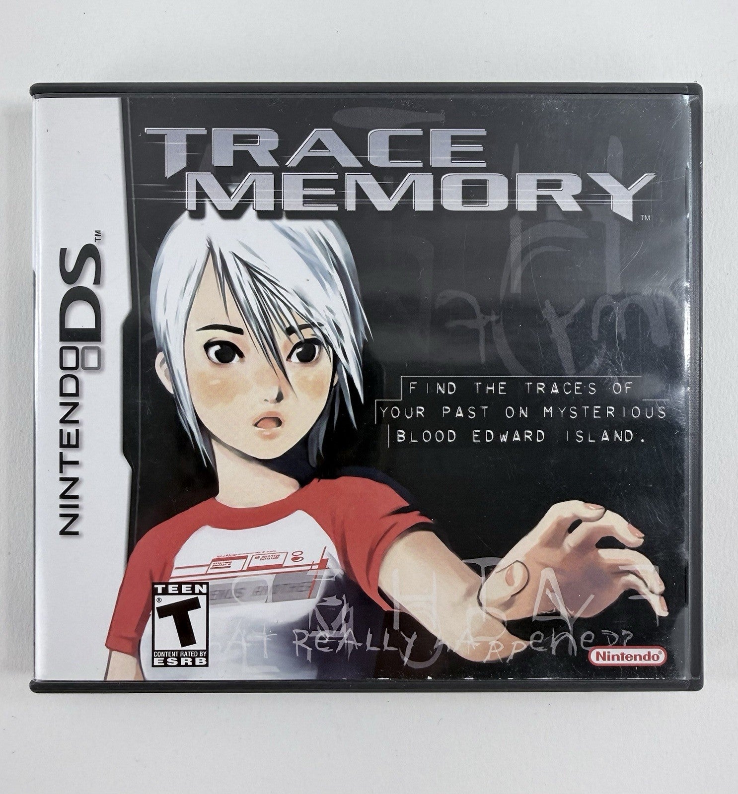 Trace Memory (Nintendo DS, 2005) Game, Case, Manual, Inserts - Tested