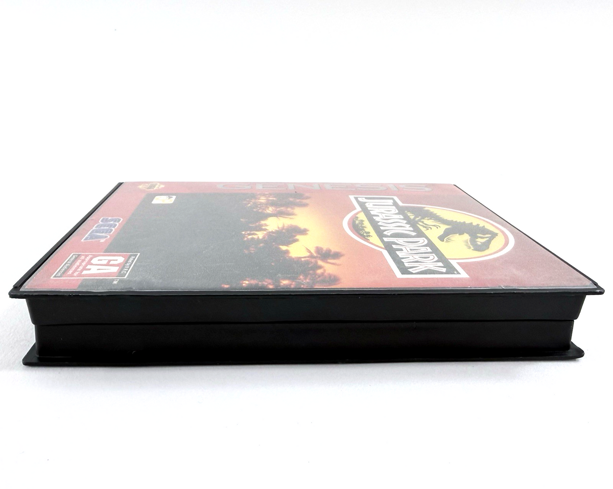 Jurassic Park (Sega Genesis, 1993) Original Case and Manual Only - No Game
