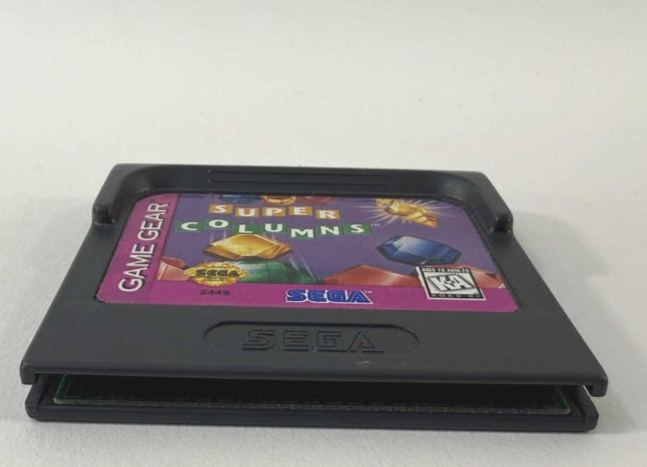 Super Columns (Sega Game Gear, 1995) Game Cartridge - Tested
