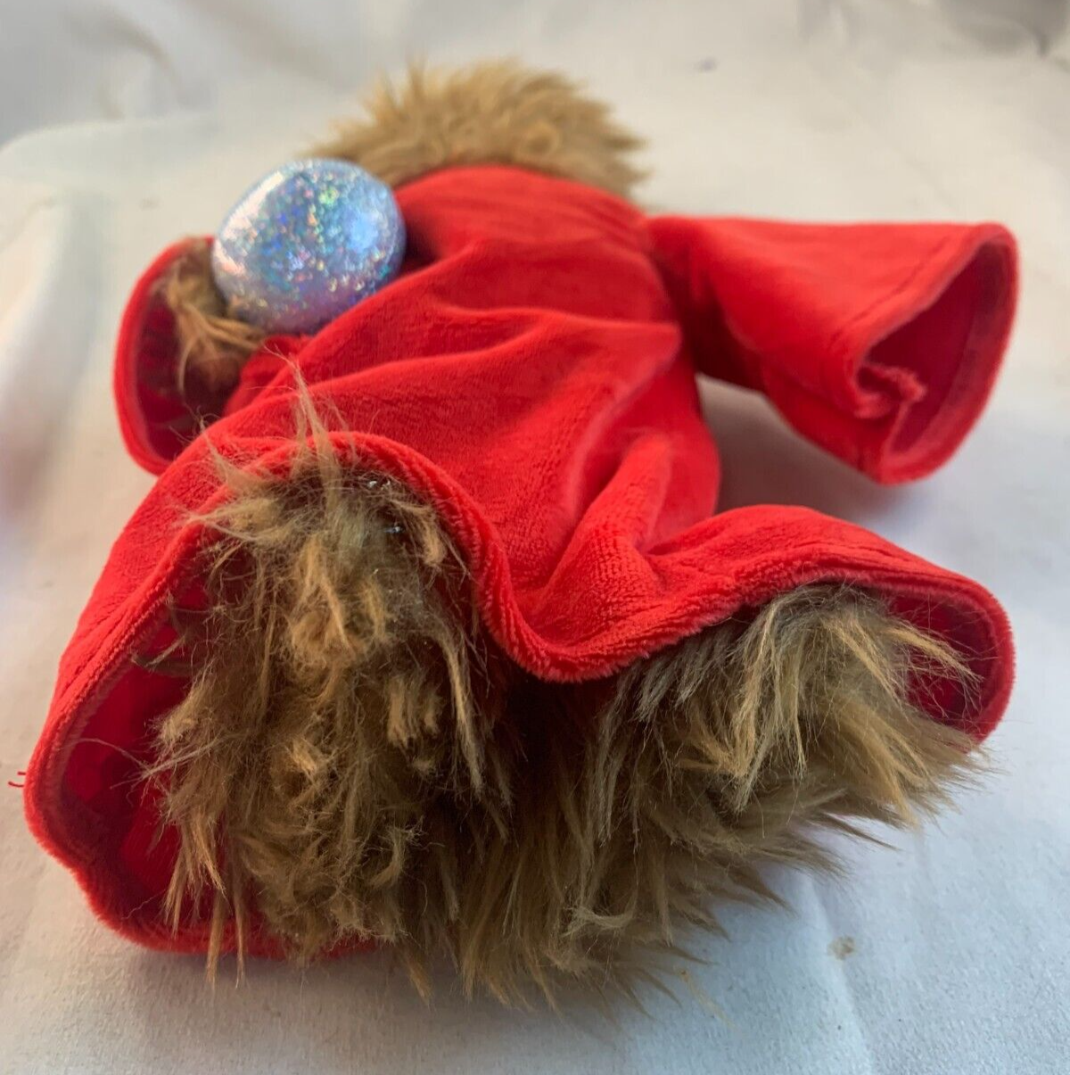 Disney Parks Star Wars Galaxy Edge Holiday Special Chewbacca Red Robe 12" Plush