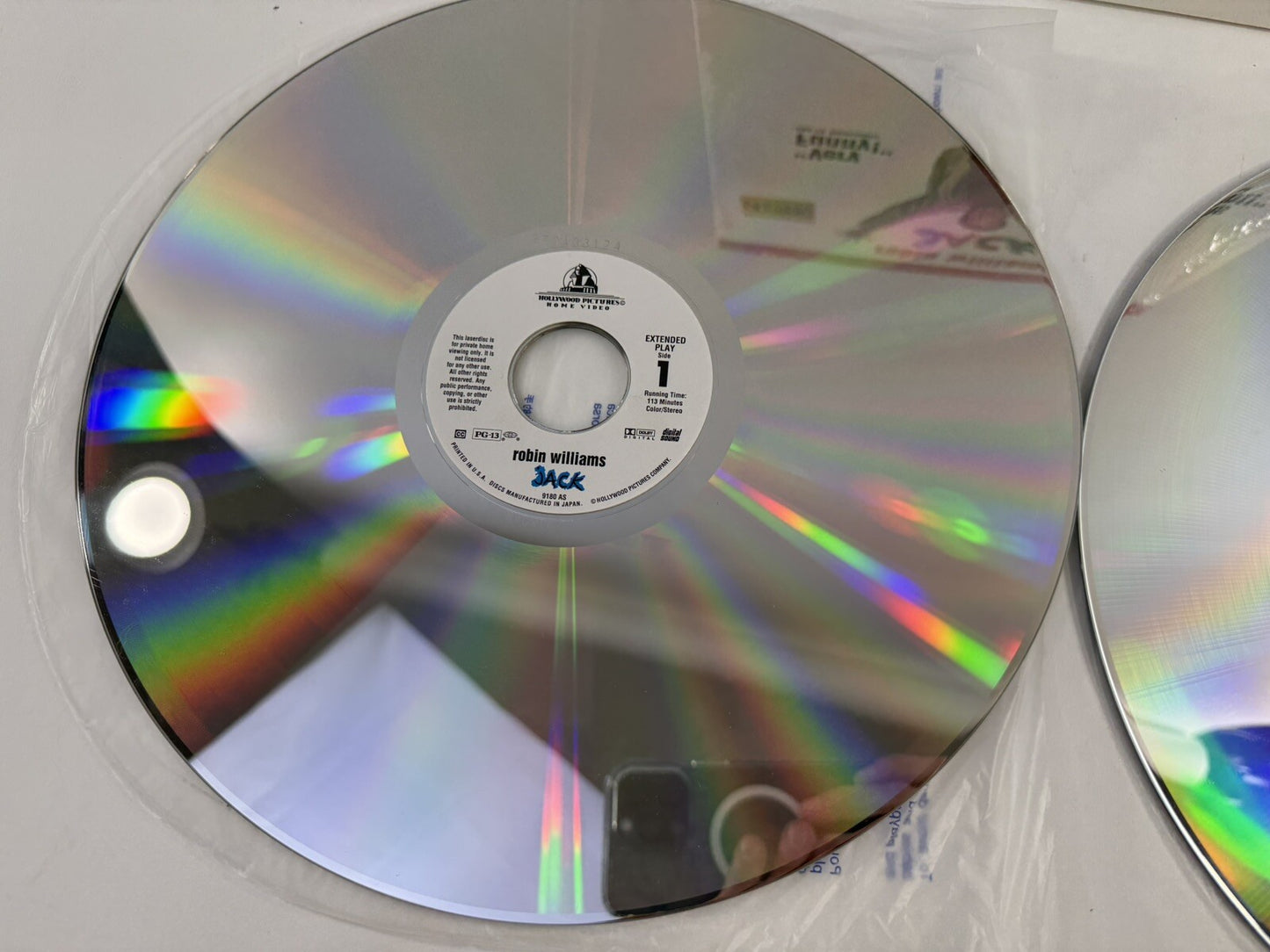 Jack (Laserdisc Bundle) A Perfect World, Losing Isaiah, In The Name Of The…