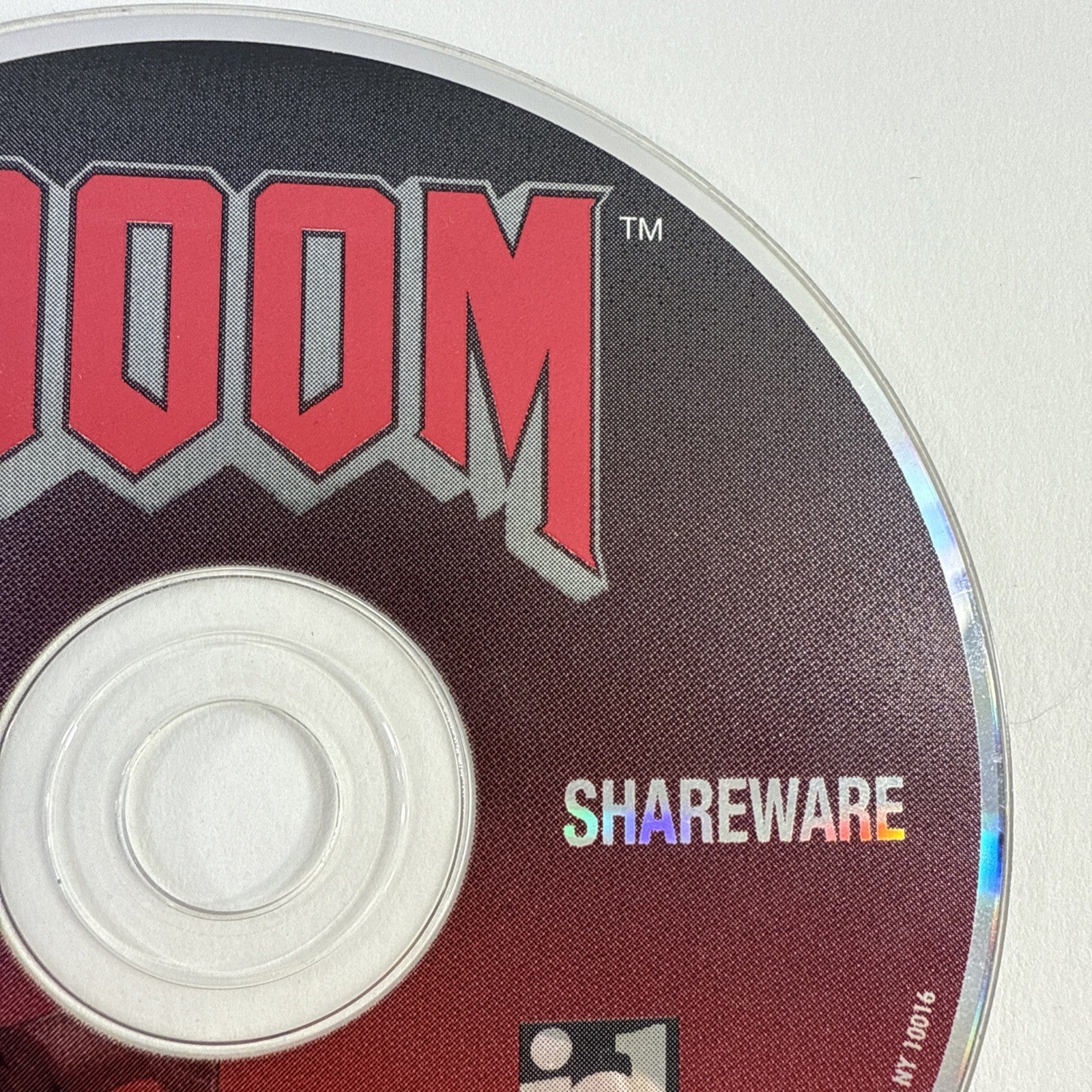 DOOM Shareware Demo ID Software Promo 1995 PC CD-ROM Game for MS-DOS
