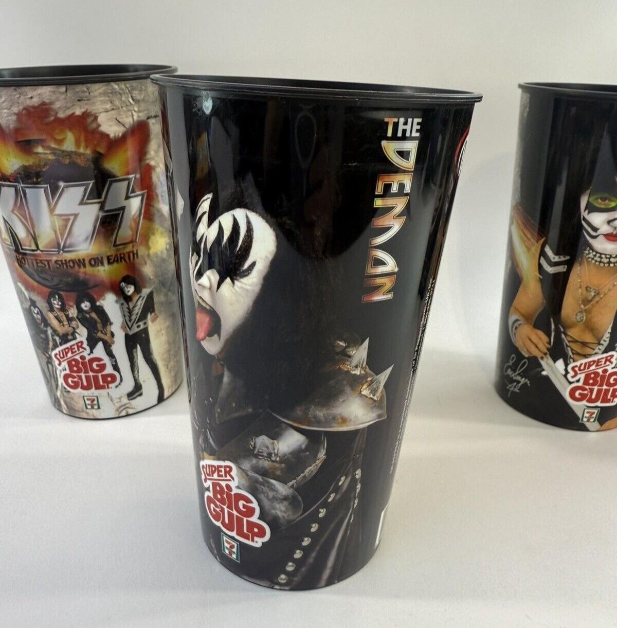 7-Eleven 2010 KISS Super Big Gulp Cups - Complete Set of 4