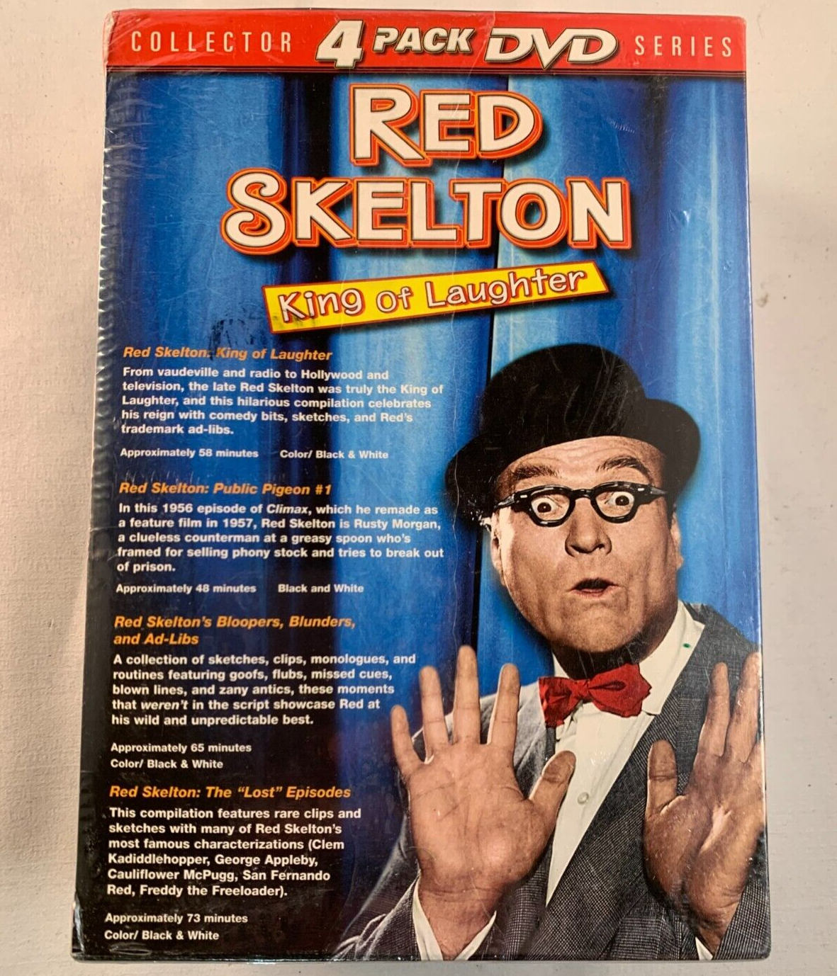 Red Skelton - King of Laughter (DVD, 2001) NEW