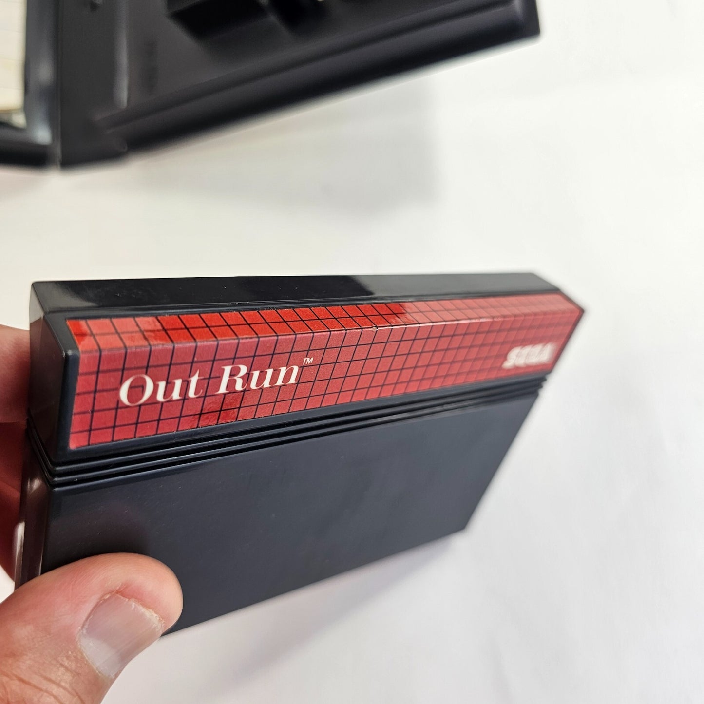 Out Run (Sega Master System, 1987) Game Case Manual - Tested and Working