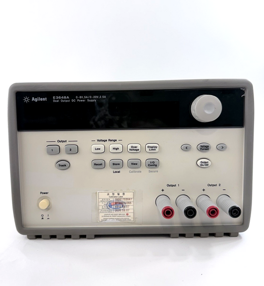 Agilent E3648A 100W Dual Output DC Power Supply - Tested and Working - 4355