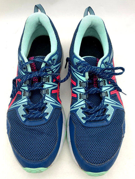 ASICS GEL-Contend 6 Blue/Pink US Size 11 Womens' Running Shoes