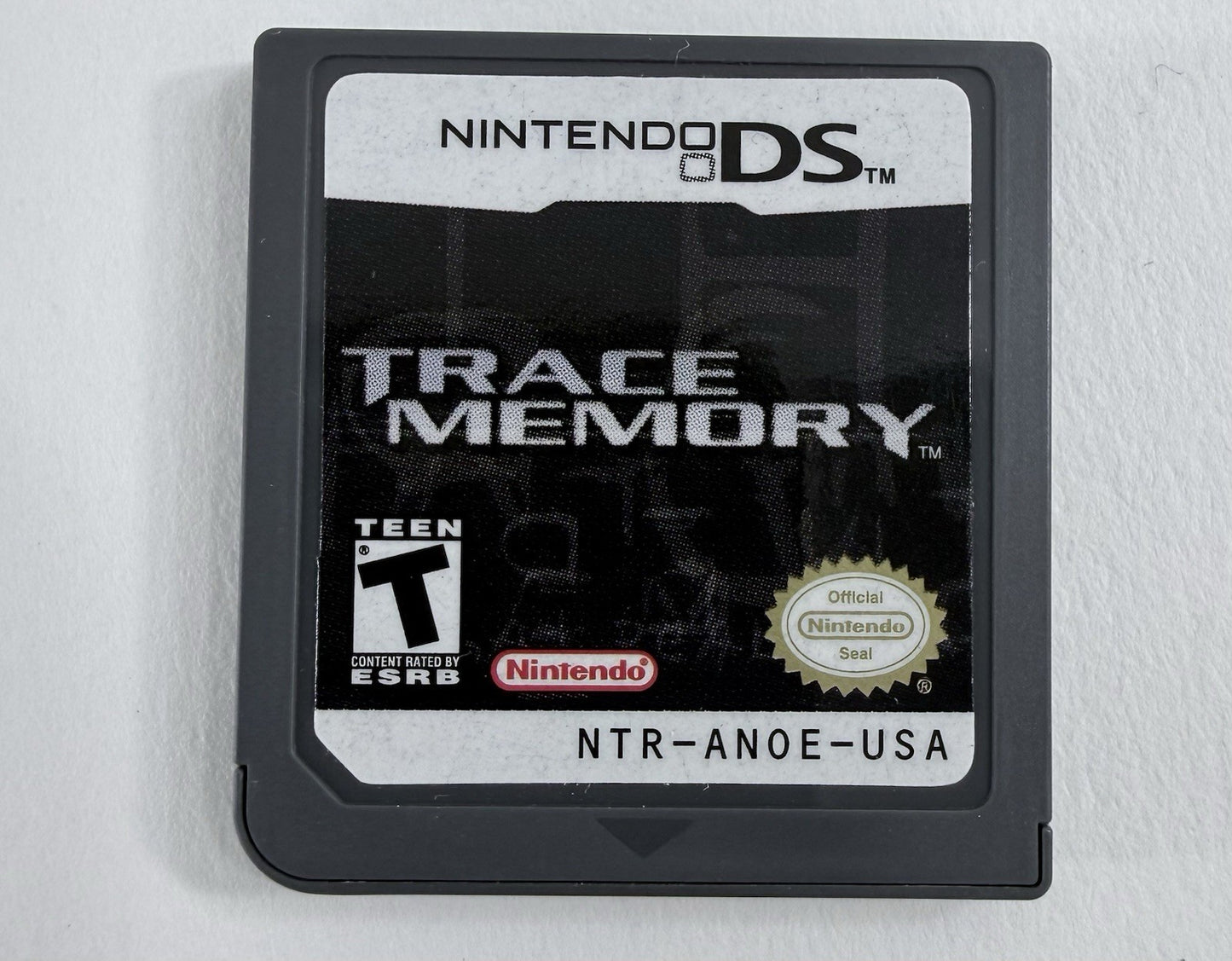 Trace Memory (Nintendo DS, 2005) Game, Case, Manual, Inserts - Tested
