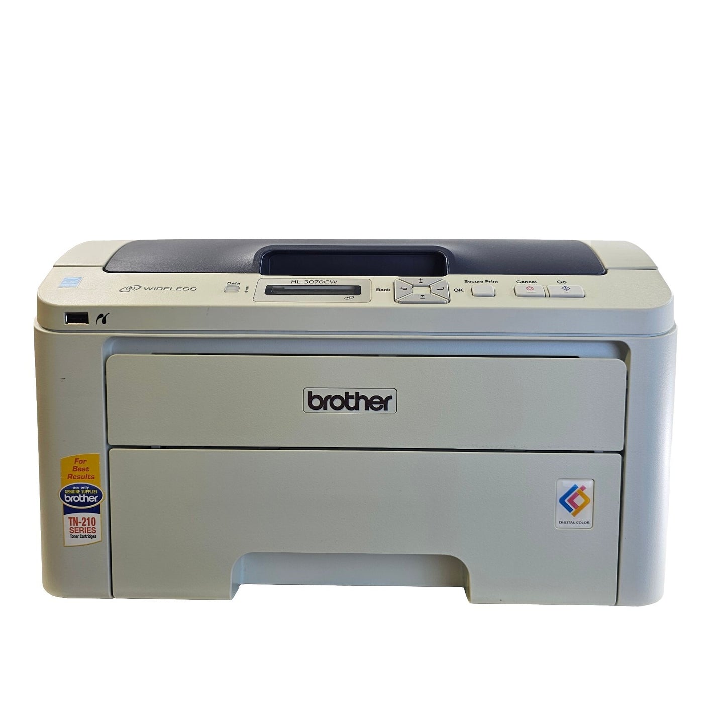 Brother HL-3070CW Wireless Toner Printer - Working - with Toners