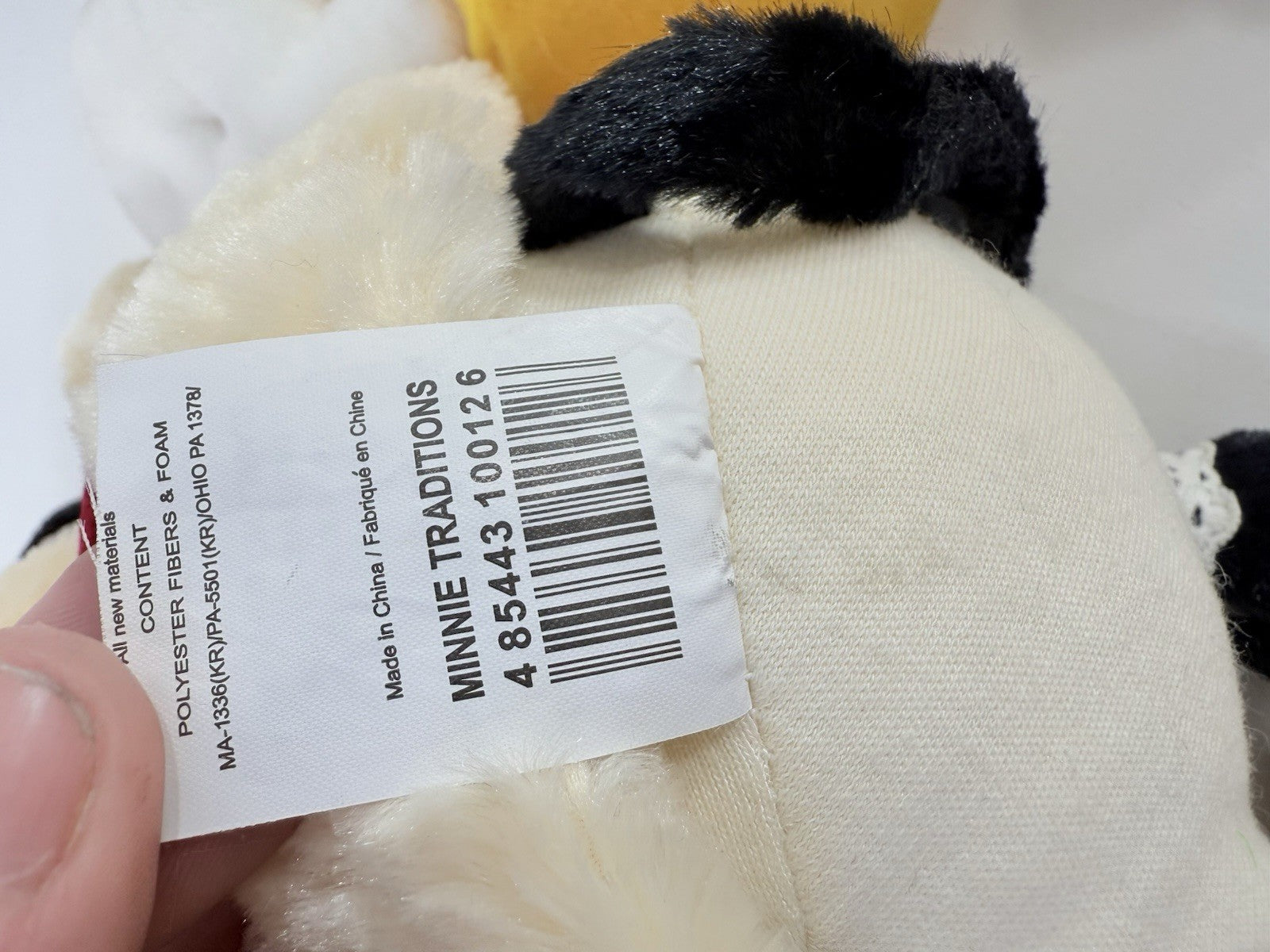 Disney Store Mickey Traditions Christmas 12" Mickey and Minnie Velvet Plush Set