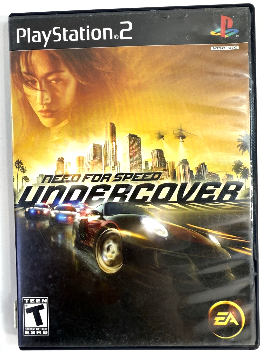 Need for Speed: Undercover (Sony PlayStation 2, 2008) Game Case Manual - Tested
