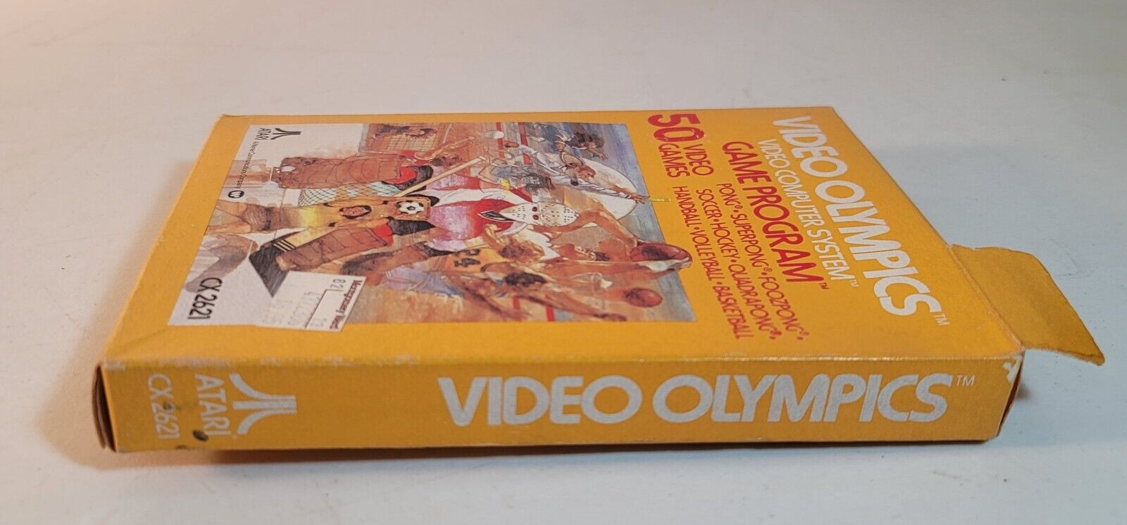 Video Olympics (Atari 2600, 1977) Game Case Manual