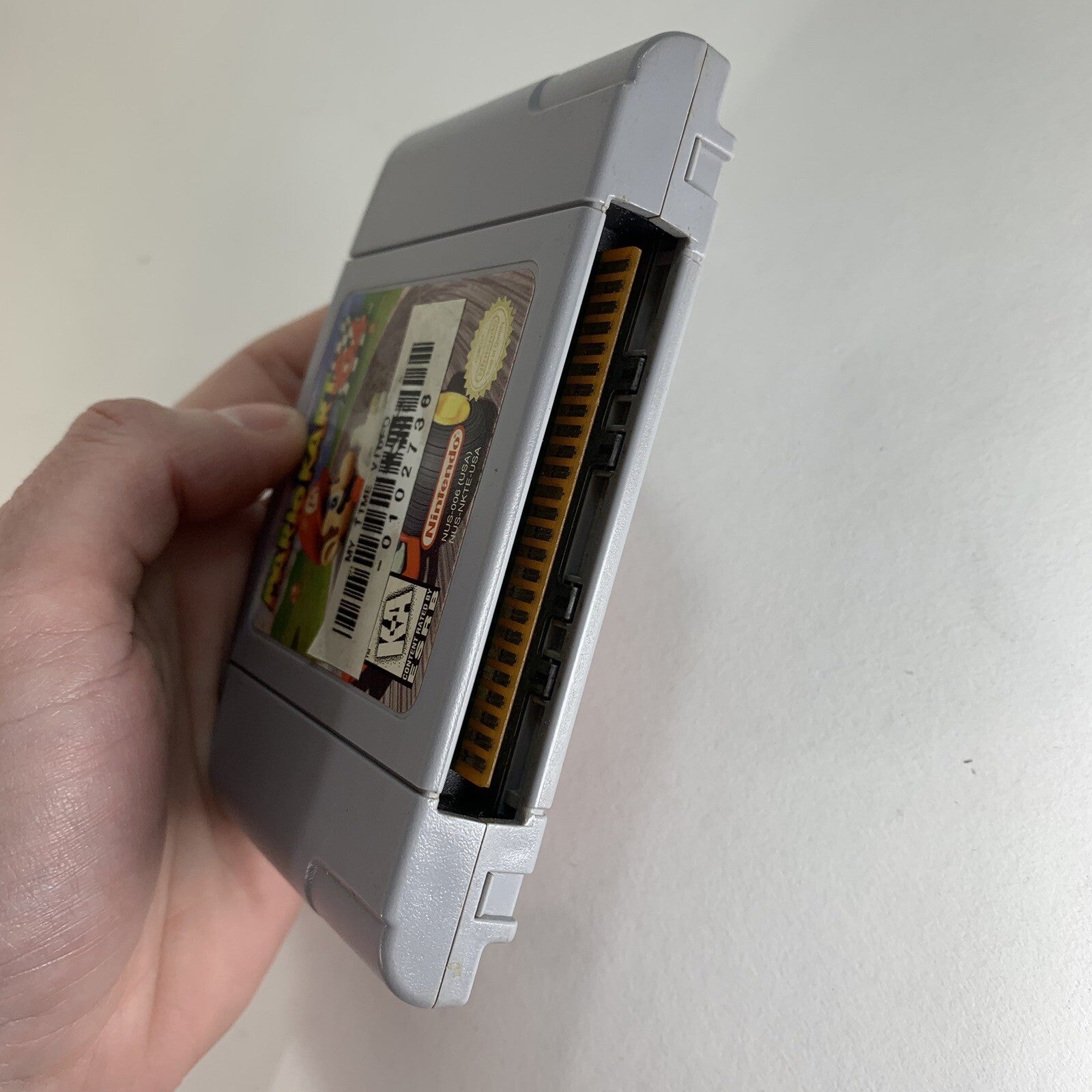 Mario Kart 64 Player's Choice (Nintendo 64, 1997) Game Box Inserts - No Manual