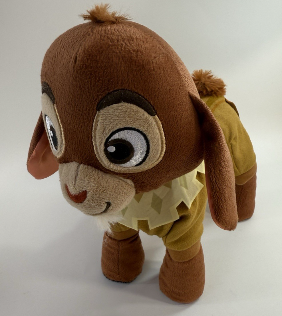 2023 Disney Wish Movie 11" Walk N Talk Valentino Fainting Goat Interactive Plush