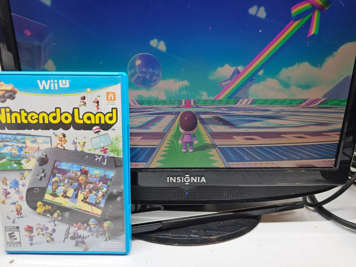 Nintendo Land (Wii U, 2012) Game Case Manual Inserts - Tested and Working