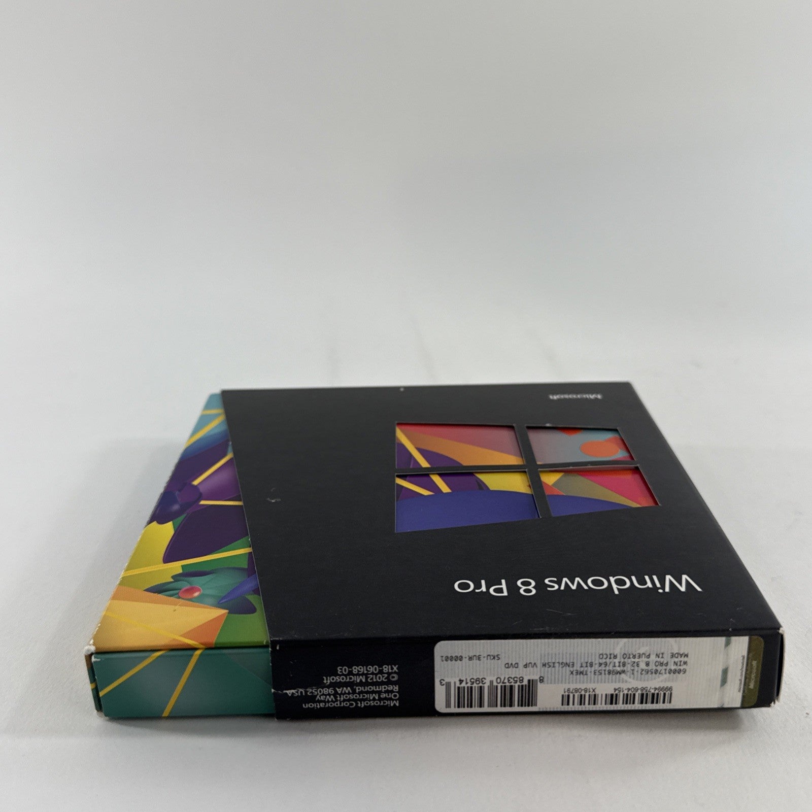 Microsoft 2012 Windows 8 Pro Upgrade for PC DVD - 34/64-bit Software only - Read