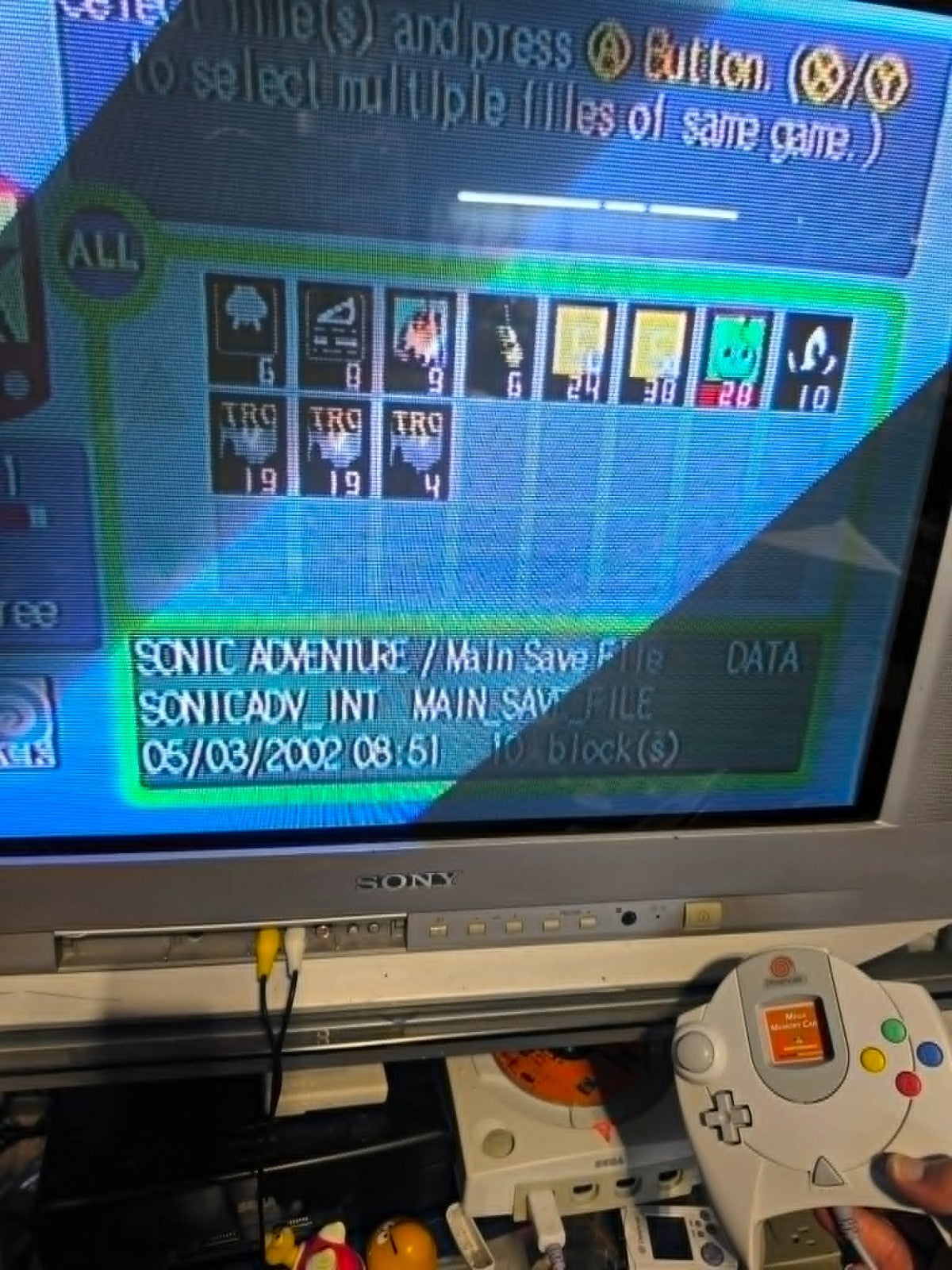 Performance Mega Memory Card for Sega Dreamcast - Tested and Working