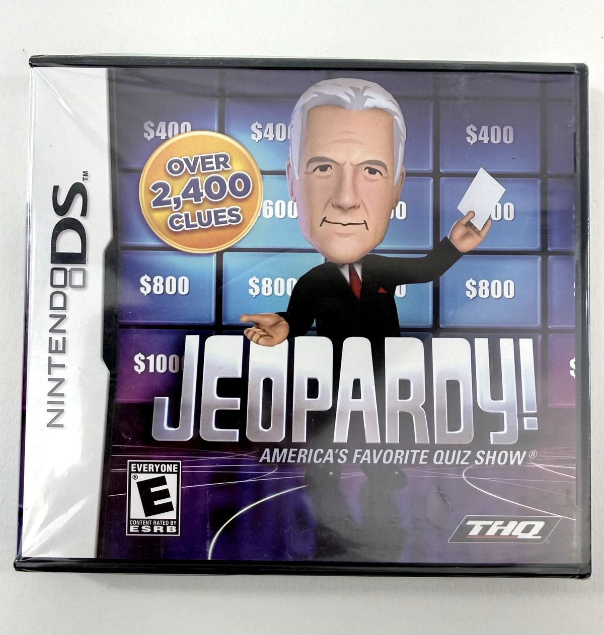 Jeopardy (Nintendo DS, 2010) New, Factory Sealed Alex Trebek Quiz Game