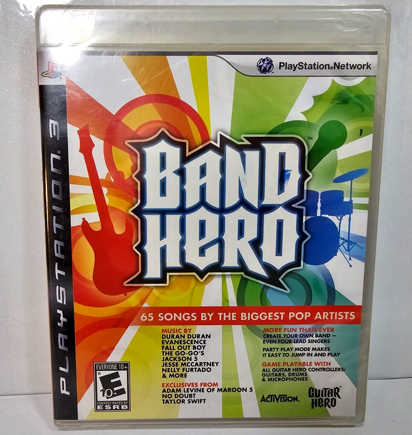 Band Hero (Sony PlayStation 3, 2009) New, Factory Sealed