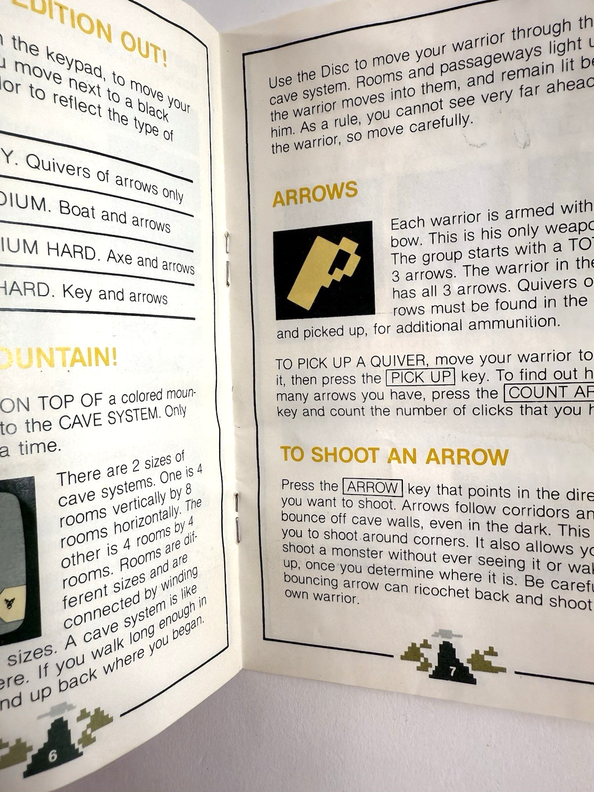 Advanced Dungeons & Dragons (Intellivision, 1982) Game, Box, Manual - Tested