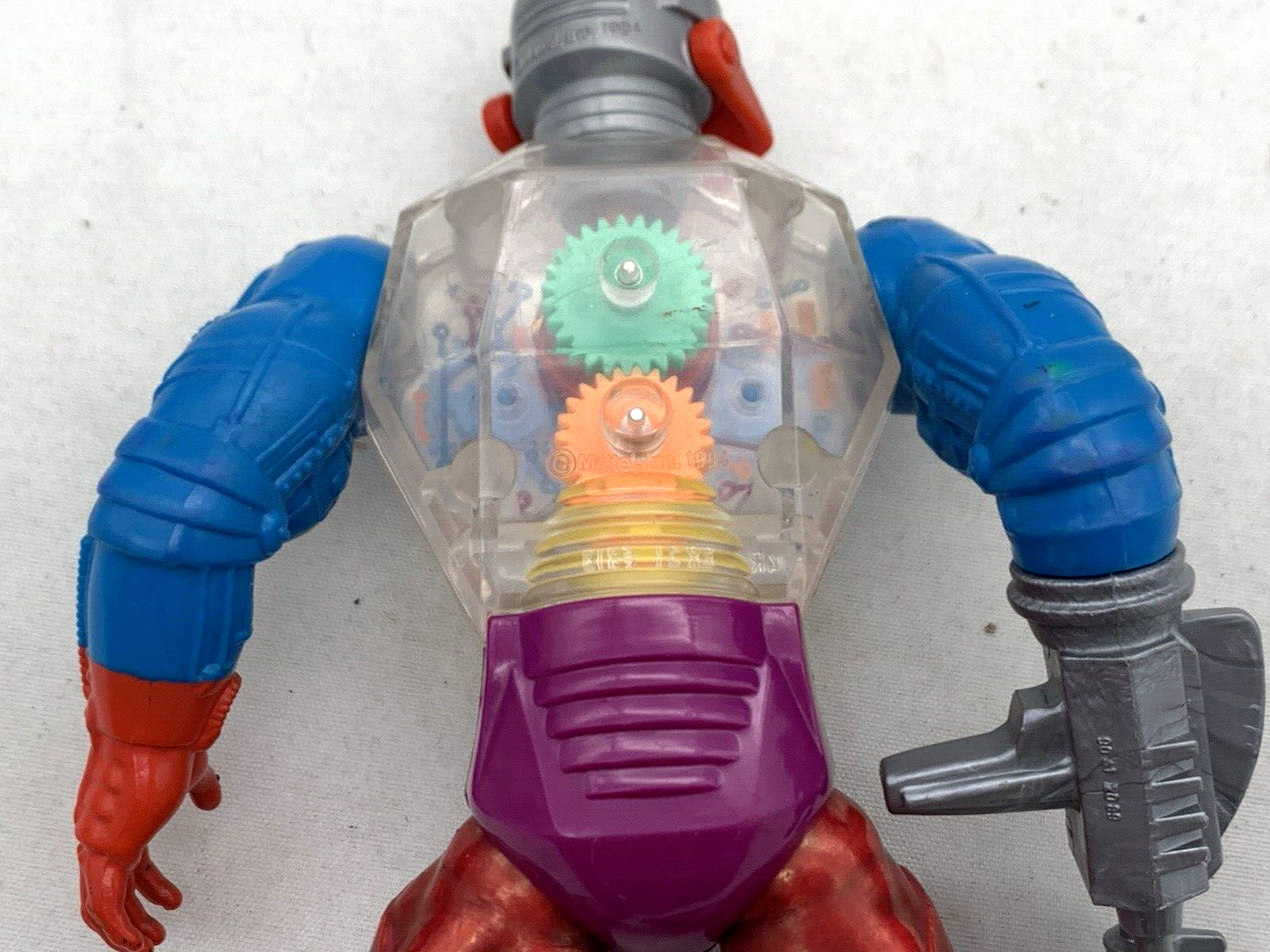 Mattel 1984 Master of the Universe 6" Roboto Loose Action Figure