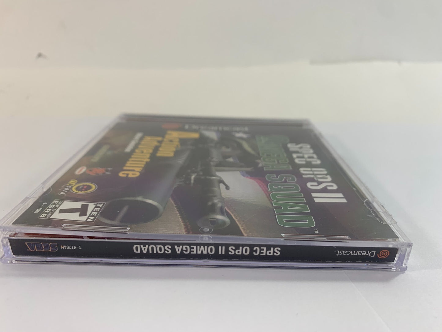 Spec Ops II: Omega Squad (Sega Dreamcast, 2000) Game Case Manual - Tested