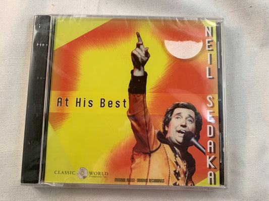 At His Best by Neil Sedaka (CD, 2019) NEW