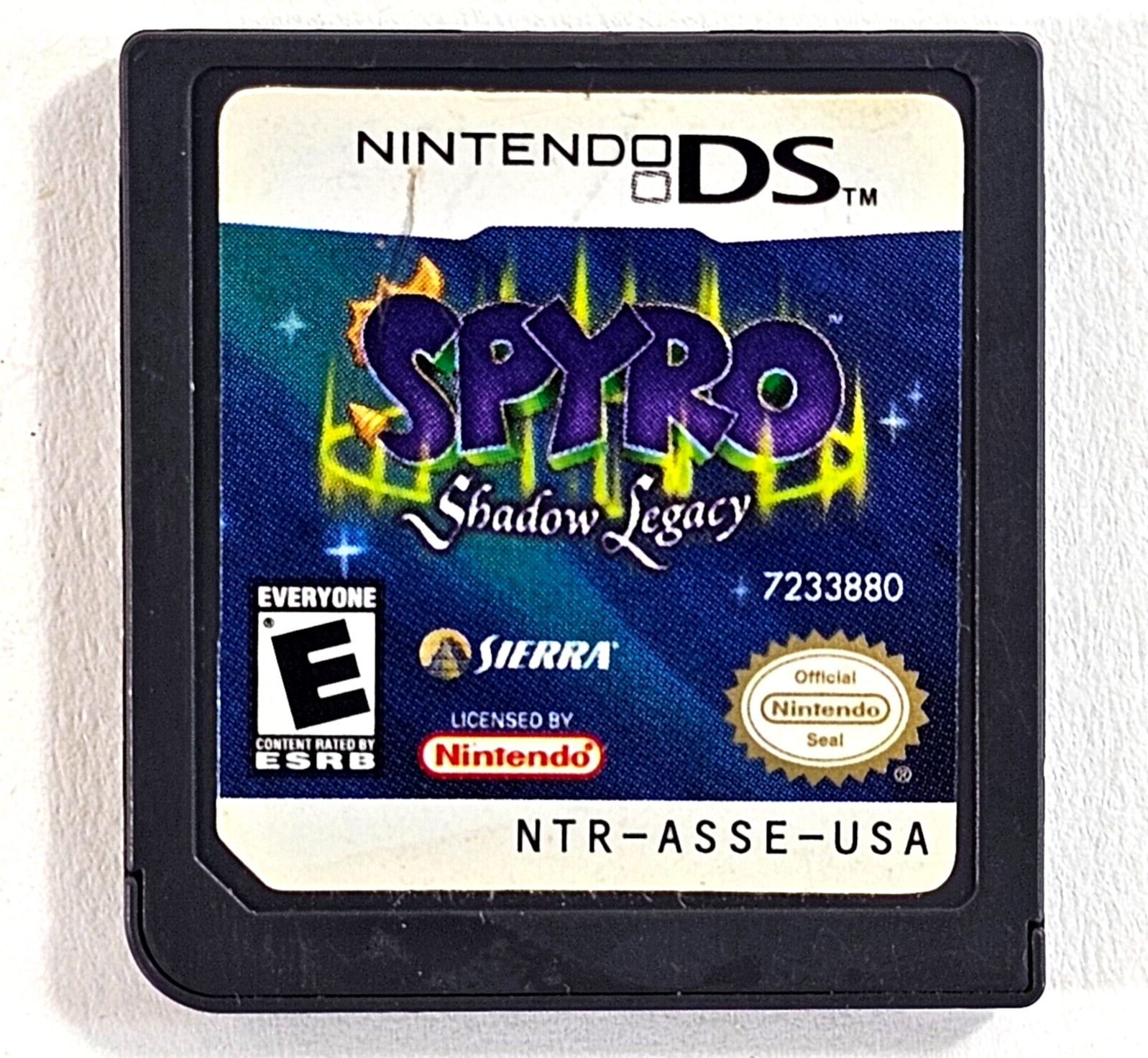 Spyro: Shadow Legacy (Nintendo DS, 2005) Game Cartridge Only - Tested & Working