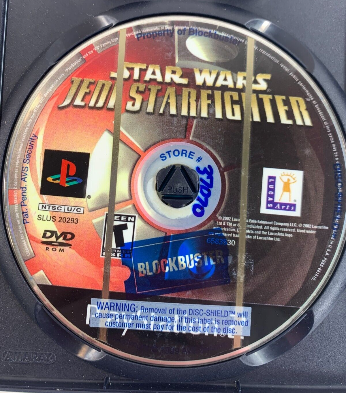 Star Wars: Jedi Starfighter (Sony PlayStation 2, 2002) Game Case Manual CIB