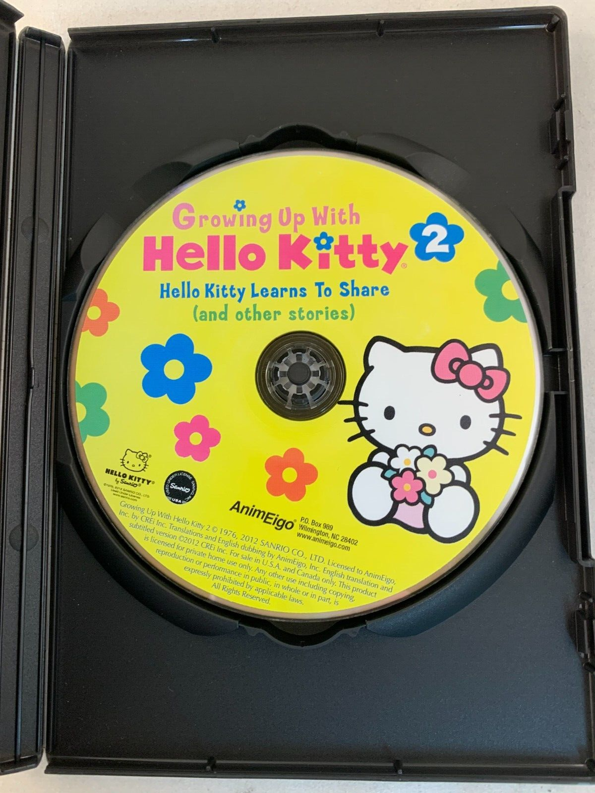 Growing Up with Hello Kitty 1 and 2 (DVD bundle, 2012) - Tested