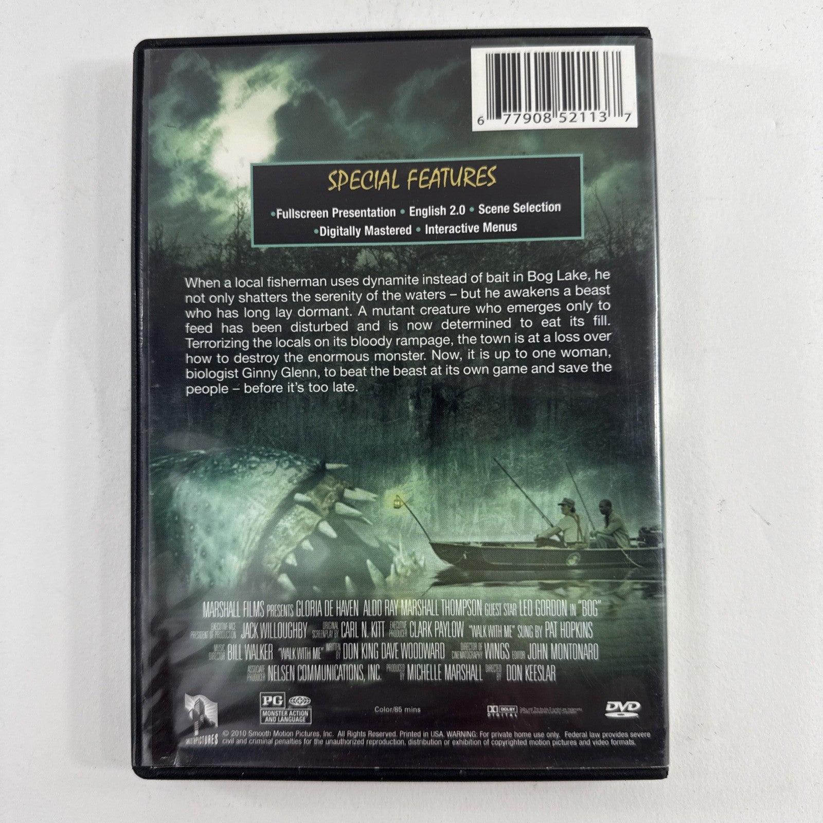 Bog (DVD, 2010) - Classic 1979 B-Movie Horror Film - Tested and Working