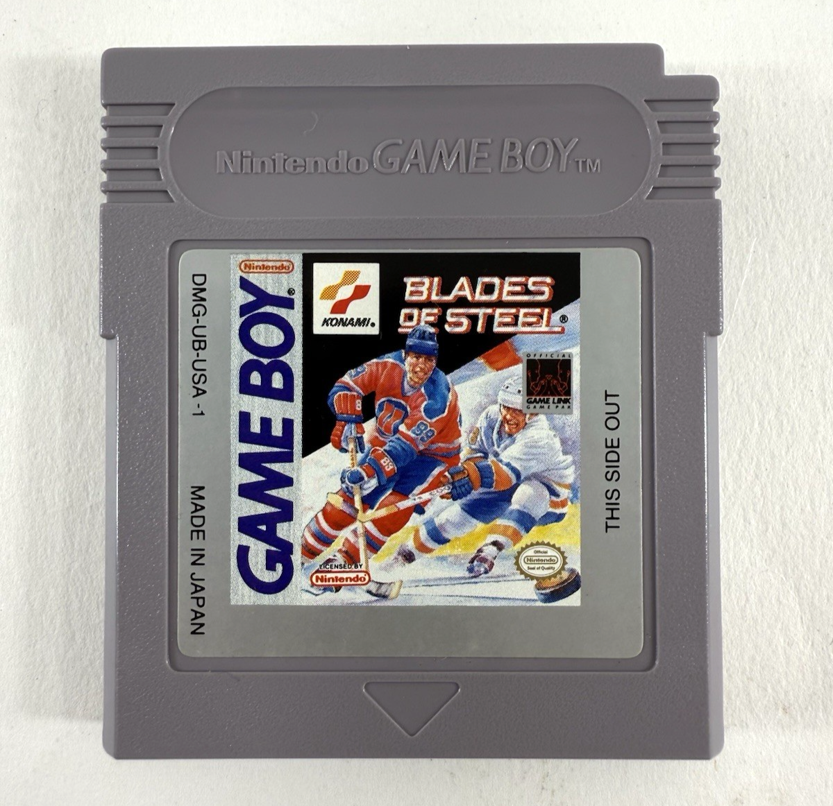 Blades of Steel (Nintendo GameBoy, 1991) Game Box Manual Inserts Registration