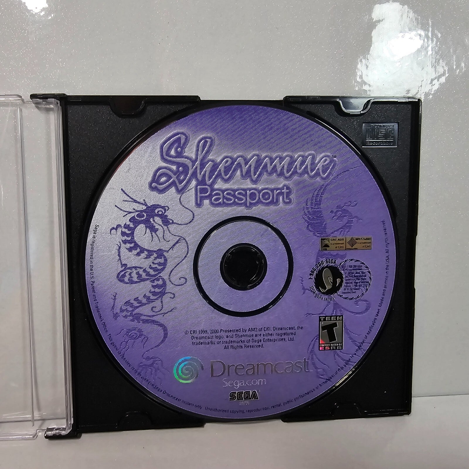 Shenmue Passport Replacement Disc (Sega Dreamcast, 2000)