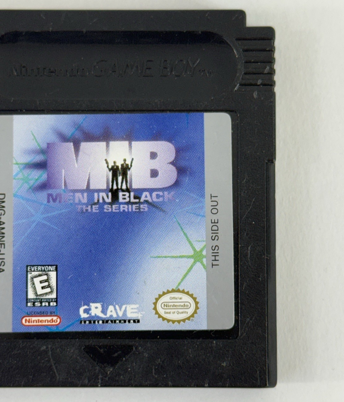 Men in Black: The Series (Nintendo Gameboy Color, 1998) Game Cartridge - Tested