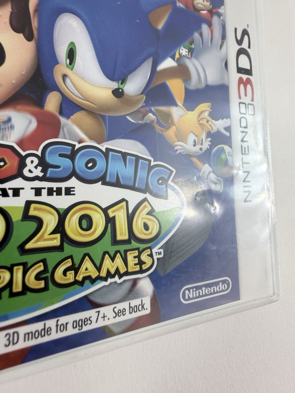 Mario & Sonic at the Rio 2016 Olympic Games Nintendo 3DS Case & Manual Only
