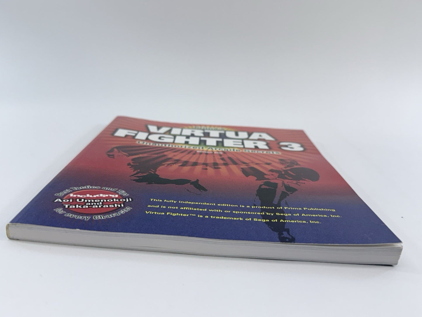 Prima's Virtua Fighter 3: Unauthorized Arcade Secrets (Paperback, 1997)