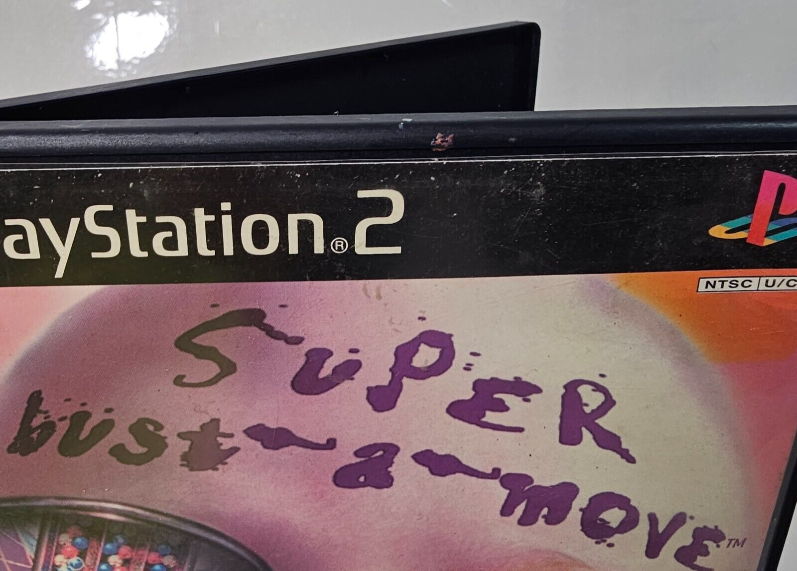 Super Bust-A-Move (PlayStation 2, 2000) Game Case Manual Registration - Tested