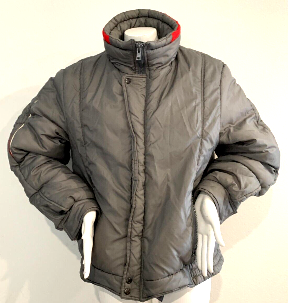Vintage Obermeyer Men's XL Flashback/Randy Grey Ski Jacket