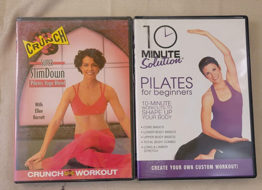 10 Minute Solution: Pilates for Beginners/Super Slim Down Pilates (DVDs)