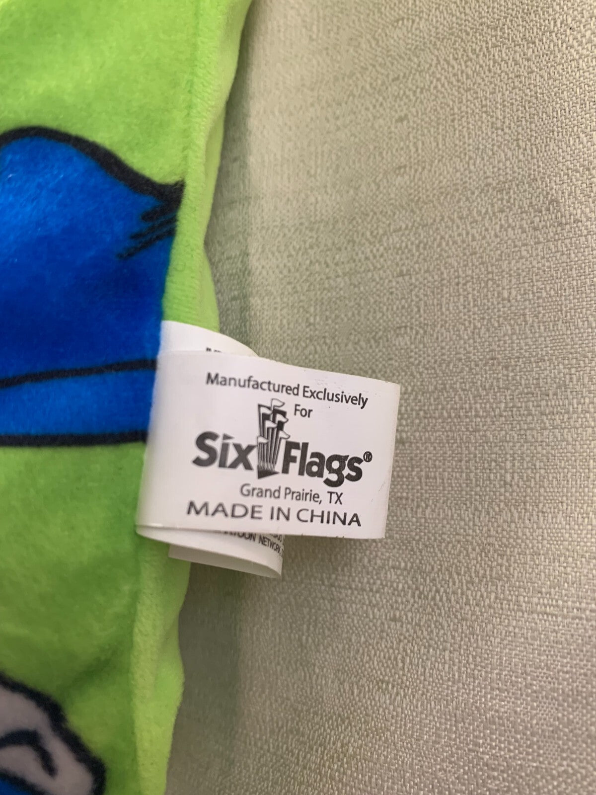 Justice League Pillow - Six Flags Exclusive