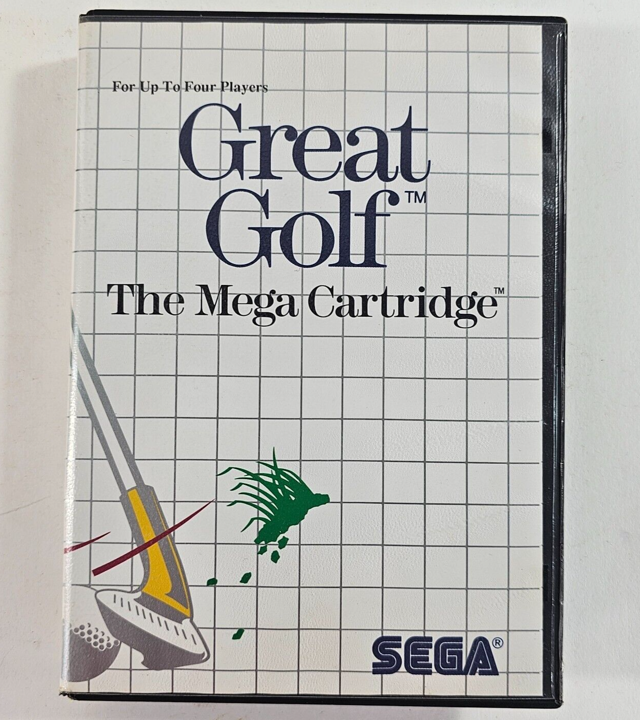 Great Golf (Sega Master System, 1987) Game and Case - Tested