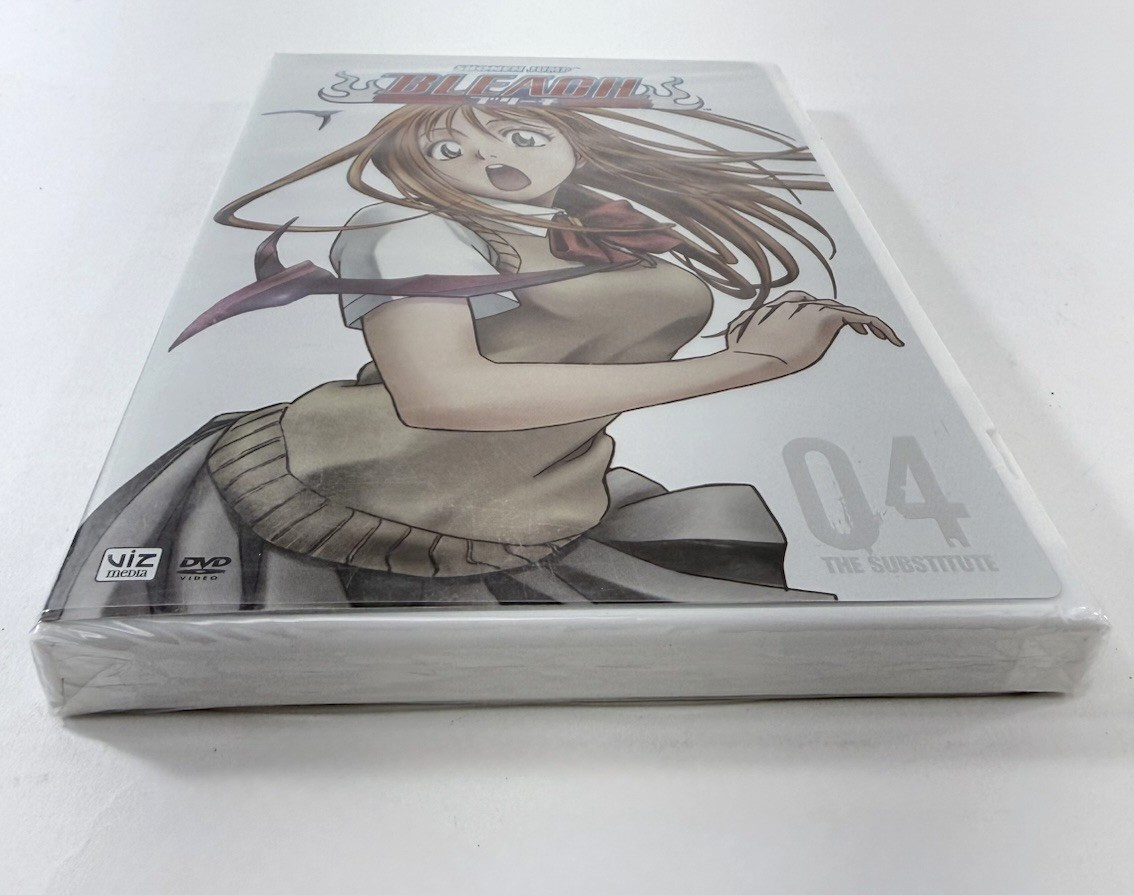 Bleach - Vol. 4 (DVD, 2007, Uncut) Shonen Jump Anime - New, Factory Sealed