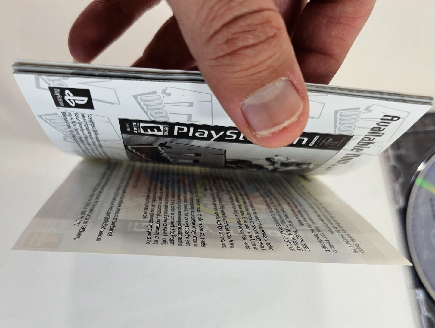 Ford Truck Mania (Sony PlayStation 1, 2003) Game Case Manual Registration Card