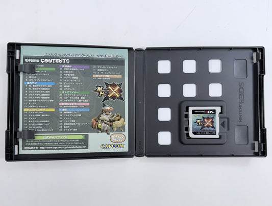 Monster Hunter X: Cross (Nintendo 3DS, 2015) Game Case Manual - Japanese Version