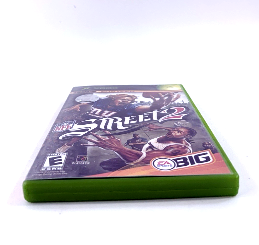 NFL Street 2 (Microsoft Xbox, 2004) Game and Case - Tested and Working